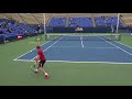 02 27 2018 Holt (USC) Vs Redlicki (UCLA) men's tennis #1 singles