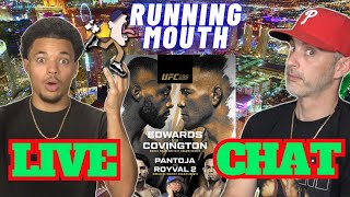 UFC 296 🚨 EDWARDS VS. COVINGTON |  LIVE BETTING | LIVESTREAM | WATCH ALONG