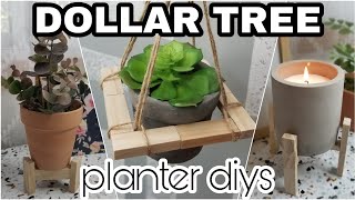 DOLLAR TREE BOHO PLANT STAND DIYS • 5 stands for $1