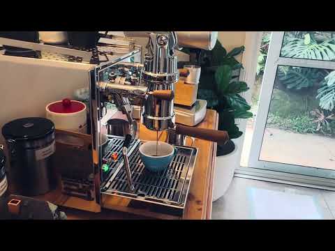 Krispy Audio morning coffee ritual with the Profitec Pro800 V2