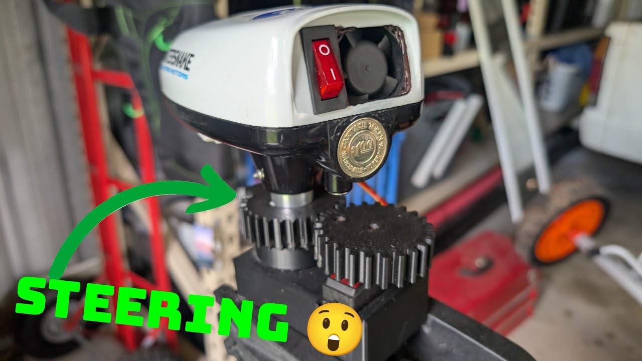 DIY KAYAK TROLLING MOTOR FULL RC 2025