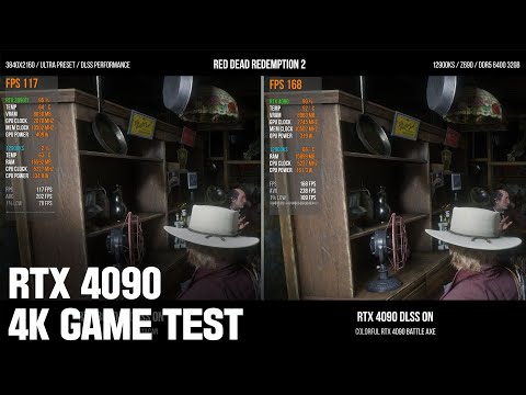 RTX 4090 VS RTX 3090Ti GAME TEST