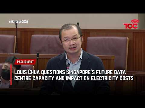 Louis Chua questions Singapore’s future data centre capacity and impact on electricity costs