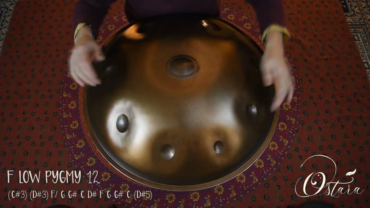 Handpan | Ostara - F LOW PYGMY 12 (ember steel #9) [ 2024 ]