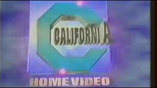 VHS Companies from the 80's #423 CALIFORNIA   LIVE HOME VIDEO