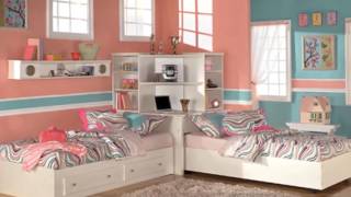 ИДЕИ ДЕТСКИХ КОМНАТ ДЛЯ ДВОИХ ДЕТЕЙ/ CHILDREN'S ROOM FOR TWO CHILDREN Комната для двух девочек (фото и видео)