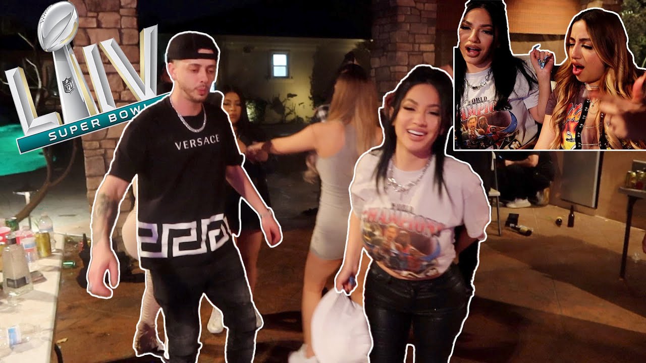 THE LITTEST SUPERBOWL PARTYY!!!
