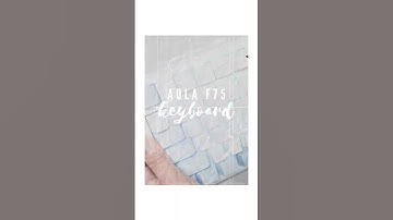 AULA F75 KEYBOARD #computerkeyboard #keyboardasmr #shorts