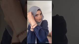 Daily wear Hijab tutorial 🦋🤍 #shorts #hijab screenshot 4