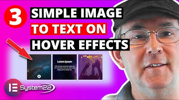 Elementor  Hover Effects 3 Simple Image To Text Effects | Elementor Free 👈👈👍👍