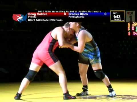 Cadet Greco-Roman Finals 285 pounds - Brooks Black...