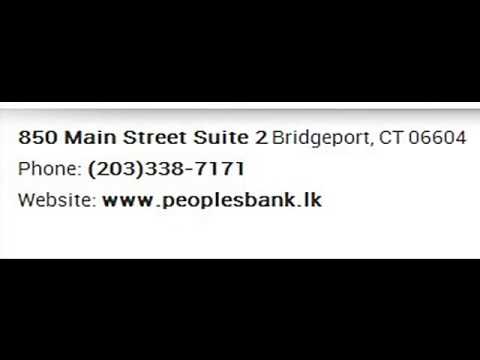 Peoples Bank Hotline Contact Number 24 Hours