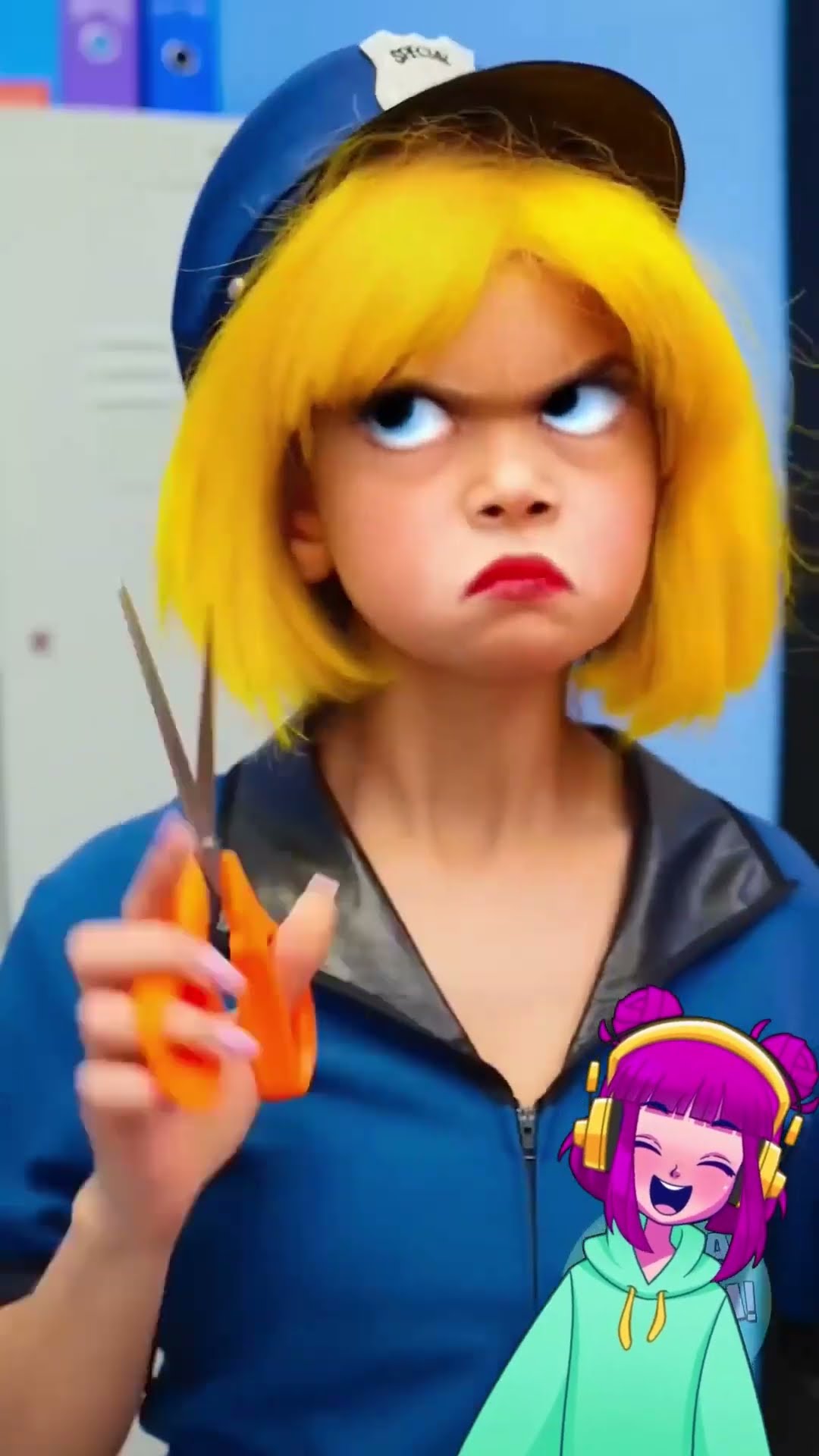 ? No long hair allowed in here ? #humor #hair #funny #comedy #hairstyle #haircut #school