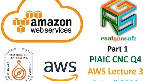 PIAIC CNC Q4 AWS Lecture 3 P1 20220403