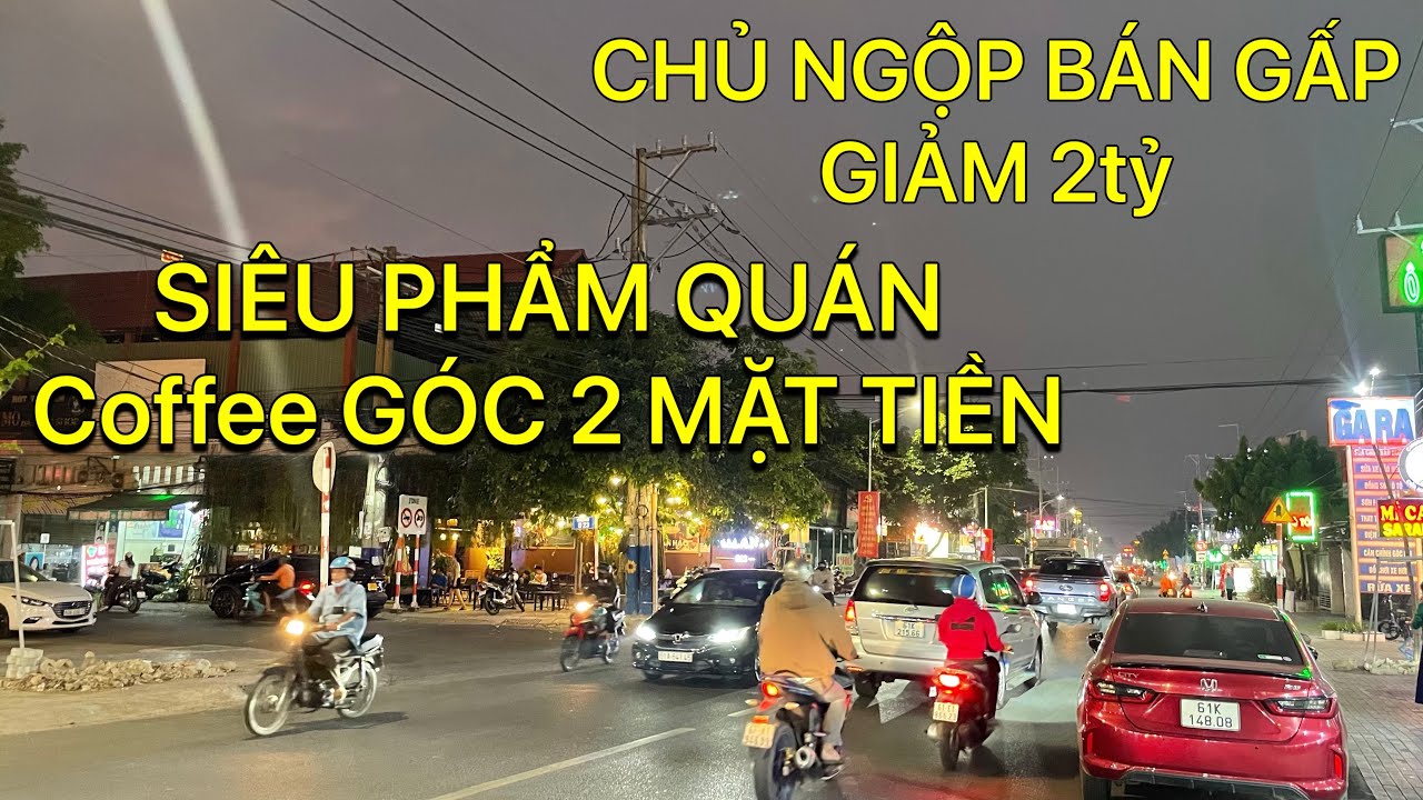 SIÊU PHẨM ĐÓN TẾT - CHỦ NGỘP GIẢM MẠNH 2tỷ CẦN BÁN GẤP QUÁN coffee GÓC 2 MẶT VÀ NHÀ LẦU TRỆT