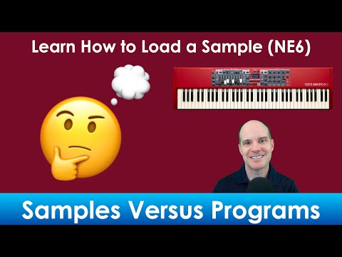 Working with Samples Versus Programs (Nord Electro 6 and others)