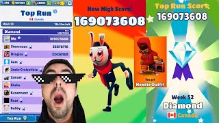 170 Million Points on Subway Surfers No Hack or Cheat screenshot 2
