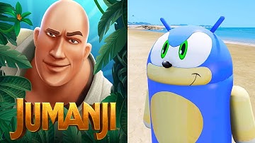 Jumanji Epic Run vs Sonic Dash Andronic