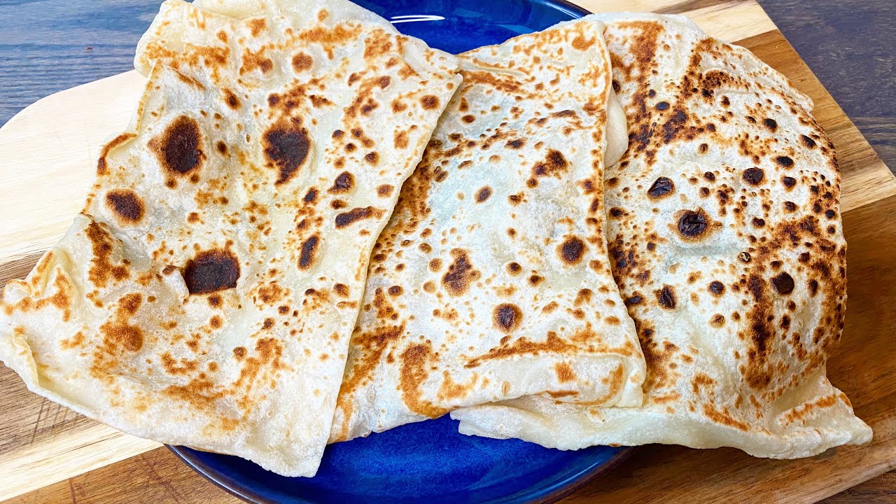 Malaysian Roti Canai (Singaporean Roti Prata)