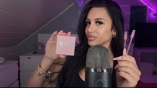 ASMR | My first video. Pink trigger assortment. 🌸🩷