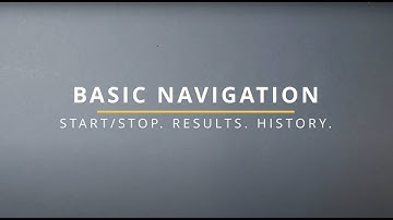 SG Timer Basic Navigation