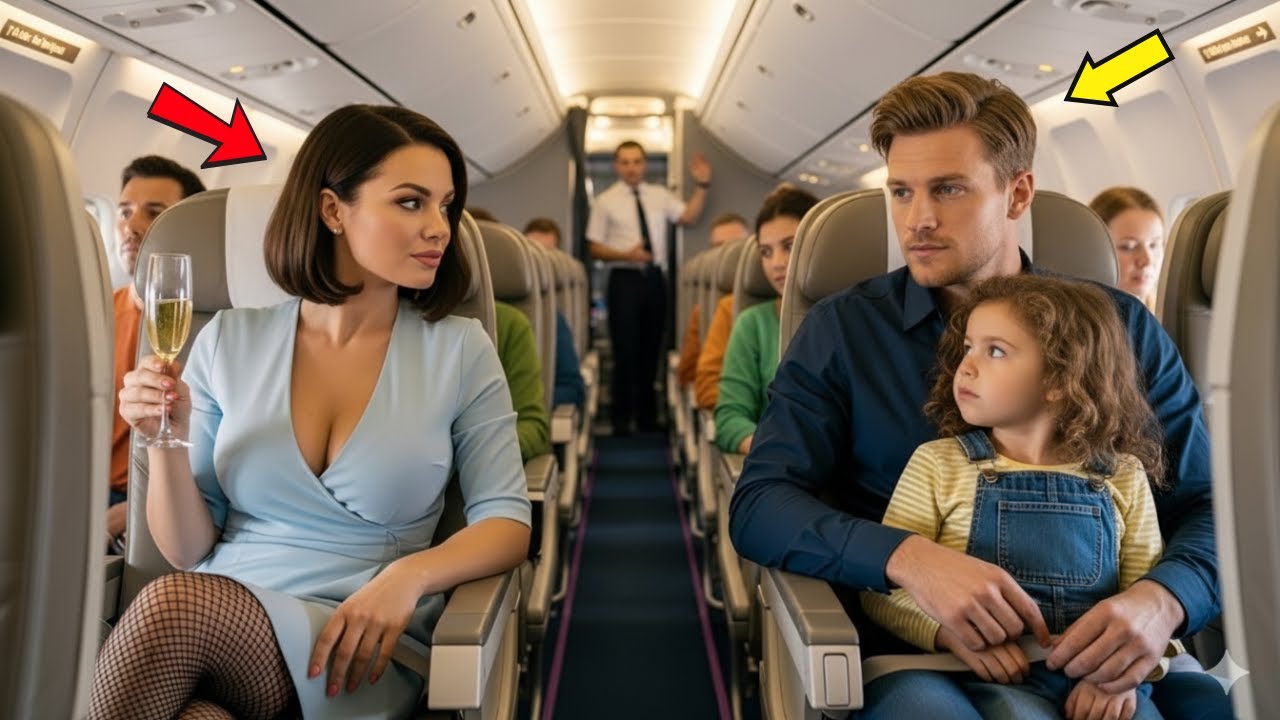 „CEO verspottete stillen Vater im Flugzeug – bis der Anruf des Kapitäns ihr Geheimnis enthüllte!“