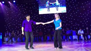 Video thumbnail of "Swing Fling 2015 - 1st Place All Star J&J - Samir Zutshi & Alexis Garrish"