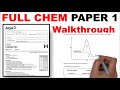 Chemistry Paper 1 FULL Walkthrough Grade 8/9