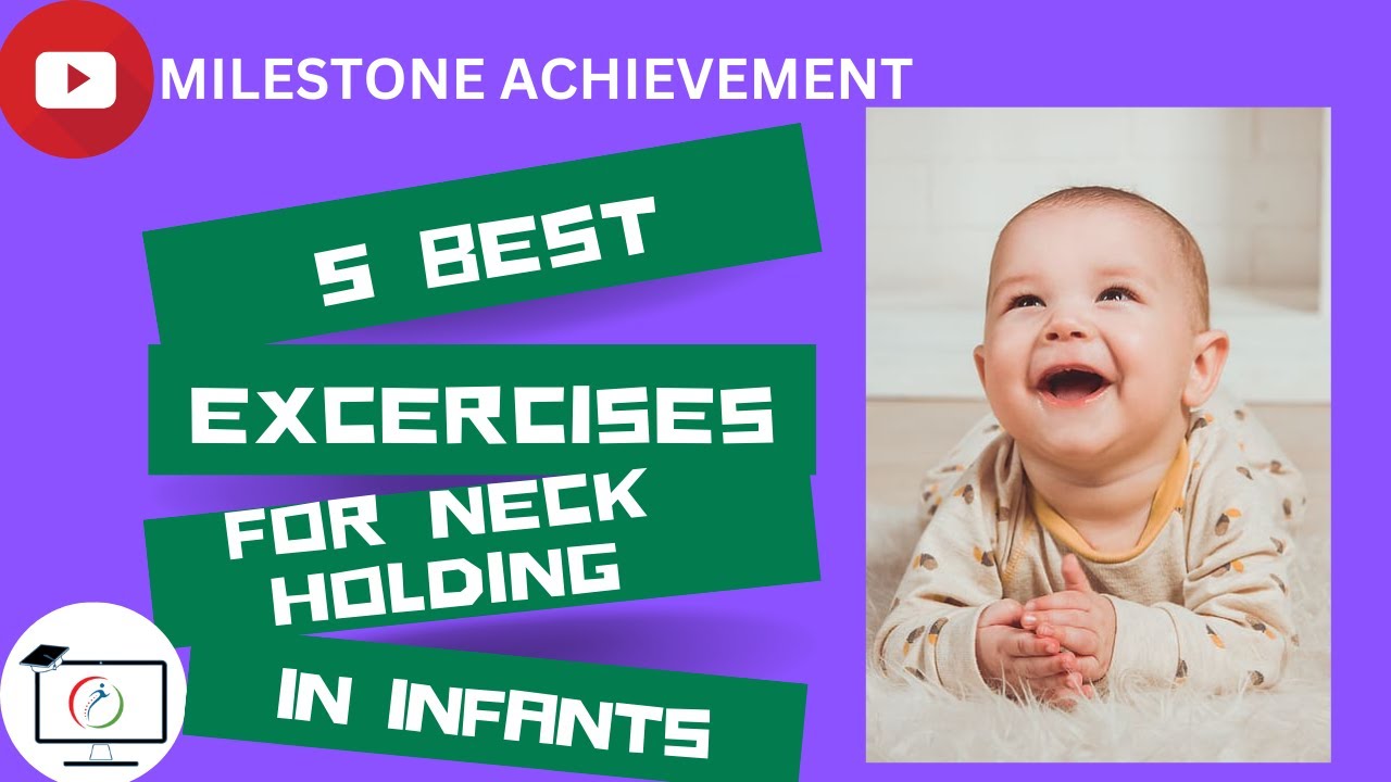 Neck holding in infants| FTM Mom Guide | Gross Motor Training - YouTube
