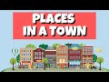 Places in a town vocabulary