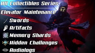 Ghostrunner 2 All Collectibles Series:  Elevator Maintenance
