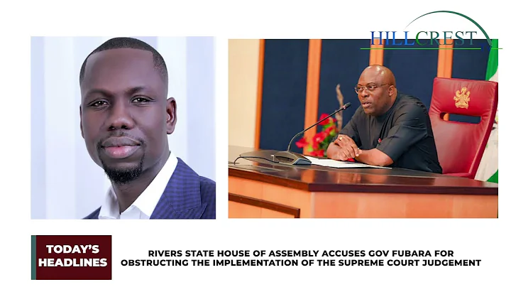 RIVERS STATE HOUSE OF ASSEMBLY ACCUSES GOV FUBARA FOR OBSTRUCTING THE SUPREME COURT JUDGEMENT