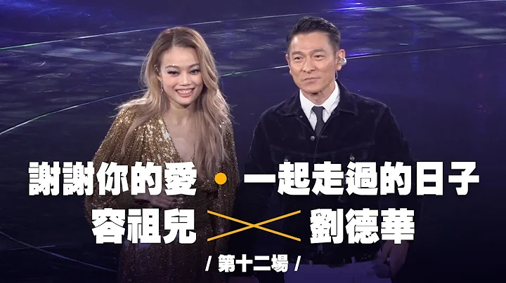 容祖兒 Pretty Crazy 演唱會 - 劉德華合唱《謝謝你的愛》《一起走過的日子》第十二場嘉賓 - 天天要聞