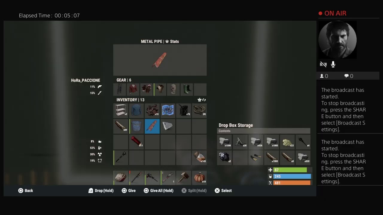 PS4 RUST No Clip Go To Restricted Areas Fun