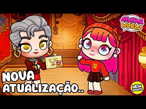 TUDO SOBRE A NOVA ATUALIZAÇÃO NA UNIVERSIDADE DO AVATAR WORLD!!