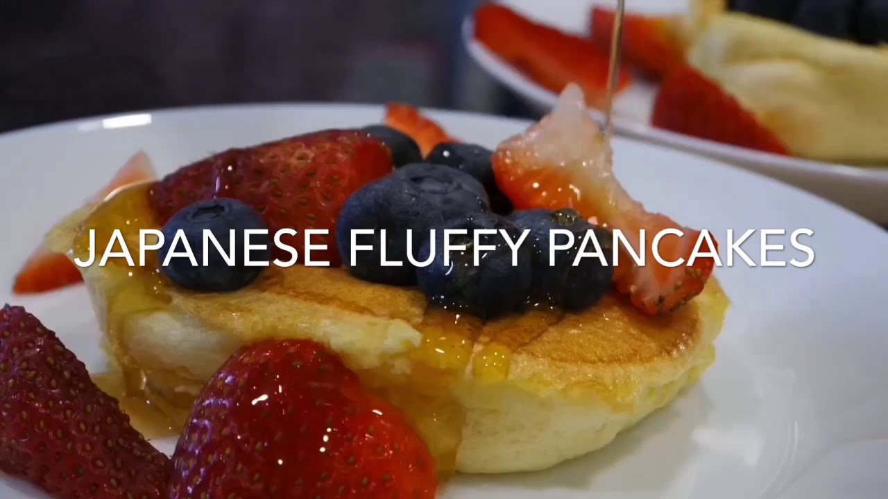 Japanese Fluffy Pancakes (Easy recipe)