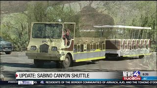 UPDATE: Sabino Canyon is testing a new tram service