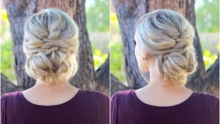 Topsy Tail Bun | Updo | Cute Girls Hairstyles screenshot 5