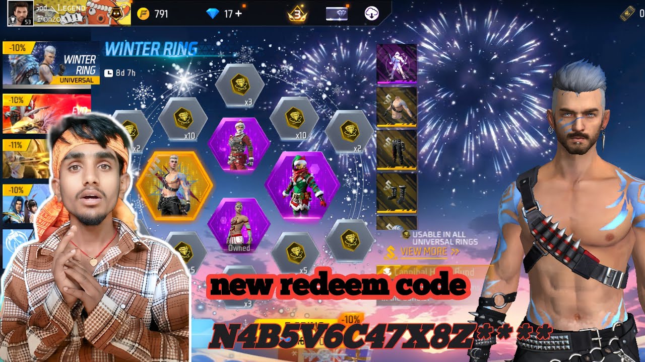 Free fire new redeem code | free fire free Redeem code | ff - YouTube