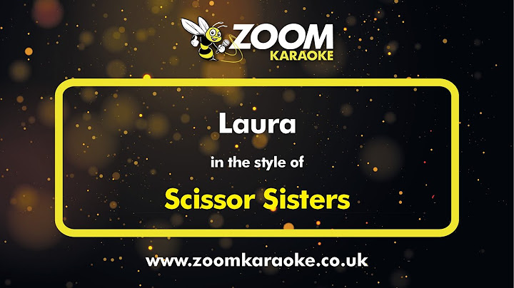 Laura Karaoke version - Karaoke performance video thumbnail