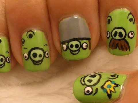 The Little Canvas: Happy Thanksgiving!!! Turkey Nail Art