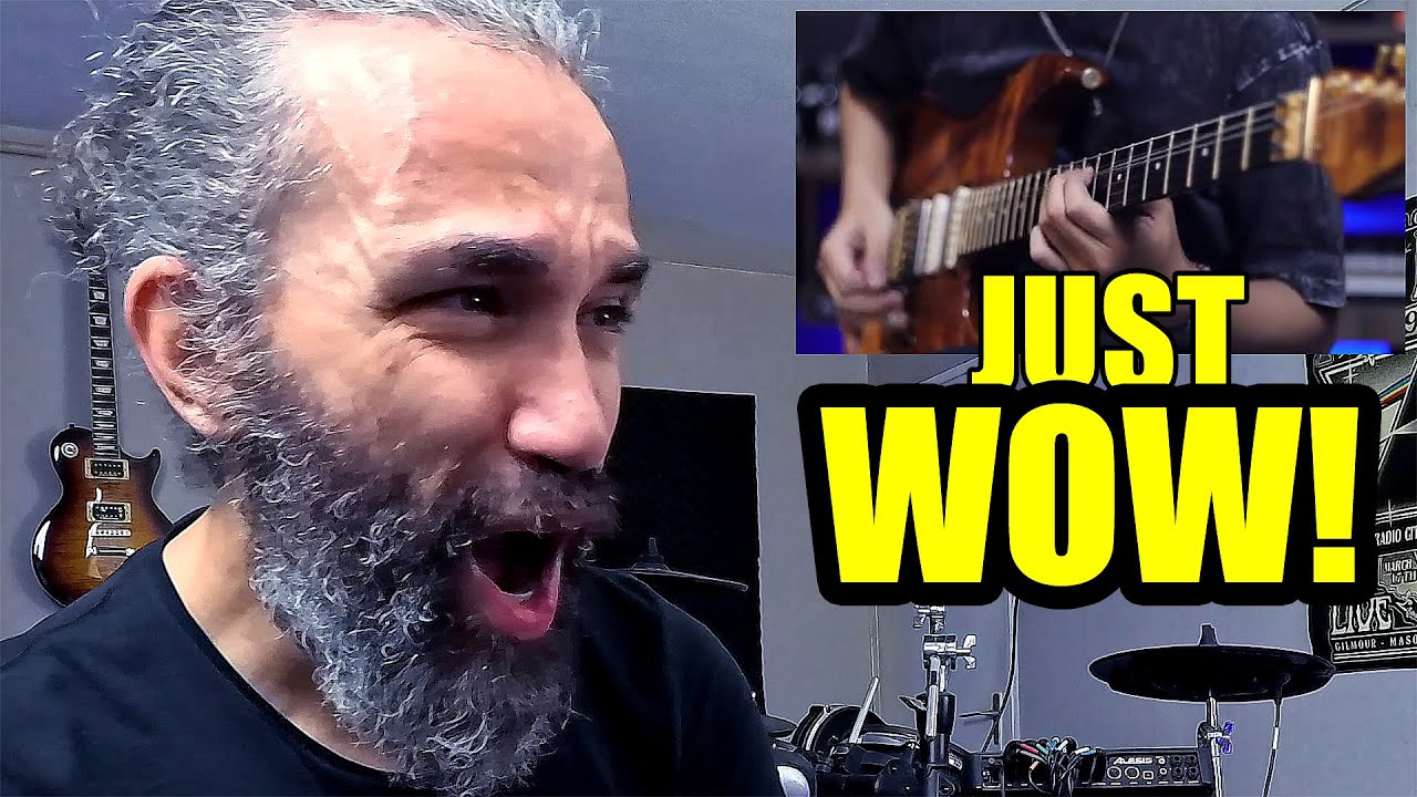 Abim Finger SCORPIONS Still Loving You Guitar Cover Reaction.
