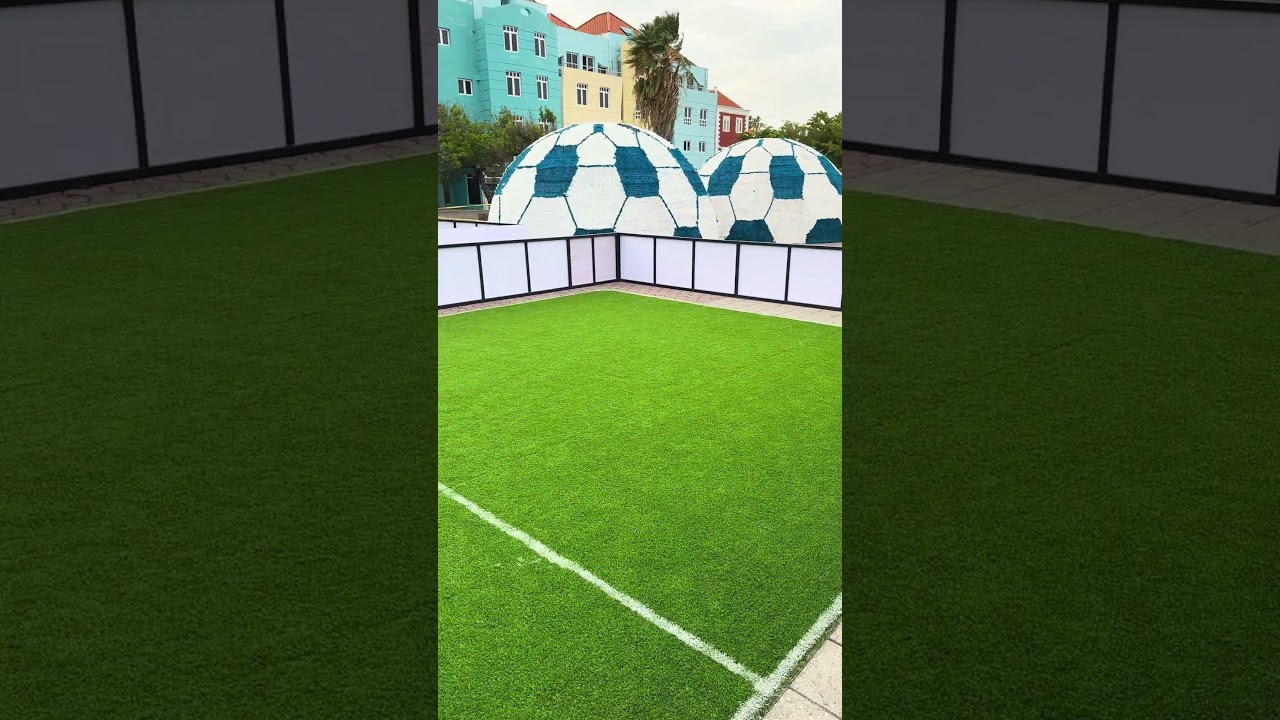 World Cup preparations in Willemstad #curacao #worldcup #soccer