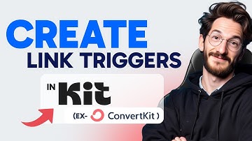 How to CREATE LINK TRIGGERS in ConvertKit (Step by Step) 2025