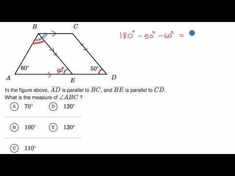 Angles | Worked example | Praxis Core Math | Khan Academy