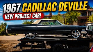 Barn Find Revival? First Look at My 1967 Cadillac Sedan DeVille Project!
