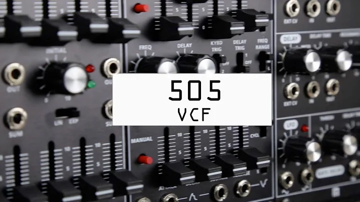 Roland SYSTEM-500 505:VCF Module Overview