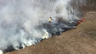 Risk of brush fires amid dry conditions