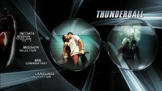 James Bond Ultimate Edition - Thunderball {Menu}