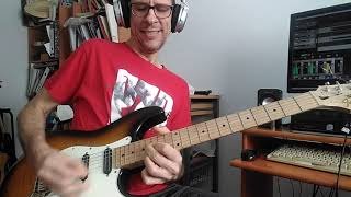 Van Halen - Ice Cream Man, guitar solo cover